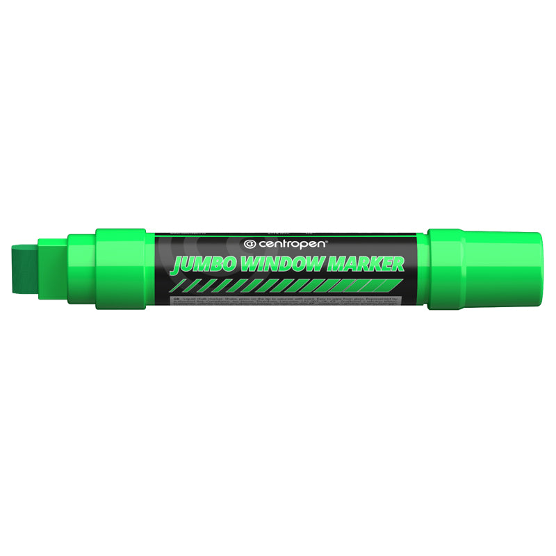 MARKER CRETA LICHIDA VERDE JUMBO 2-15MM 9120 CENTROPEN MARKER CRETA LICHIDA VERDE JUMBO 2-15MM 9120 CENTROPEN